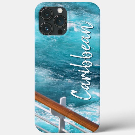 Coques Case-Mate iPhone Caraibes Croisière Turquoise Wake Voyage Photograp (Verso)