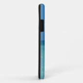 Coques Case-Mate iPhone Caraïbes Horizon Tropical Turquoise Bleu (Dos/Droite)