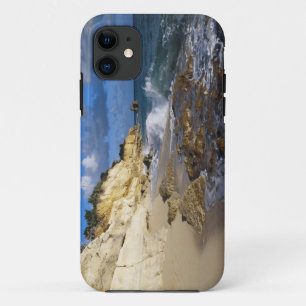 Coques Pour iPhone Caraïbes, Saint-Martin, Falaises à la plage de Cup
