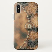 Coques Case-Mate iPhone Caramel et Chocolat Brown (Dos)