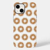 Coques Case-Mate iPhone Caramel Moderne Sunbursts (Verso)