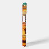 Coques Case-Mate iPhone Caravane de chameaux dans le désert (Verso / Droite)