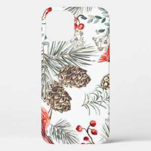Case-Mate iPhone Case Cardinal Birds Noël Motif Vintage