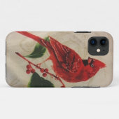 Coques Case-Mate iPhone Cardinal dans le houx Bush (Dos (Horizontal))