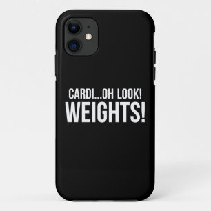 Coque Case-Mate Pour iPhone Cardio- contre des poids - séance d'entraînement