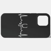 Coques Case-Mate iPhone Cardiologiste avec ECG (Verso (horizontal))