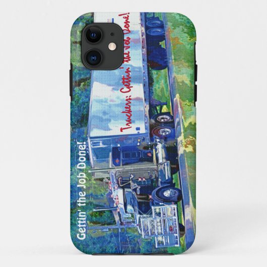 Coques Case-Mate iPhone Cargo Hauling Freight Truck Driver's iPhone 5 Coqu (Dos)