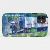 Coques Case-Mate iPhone Cargo Hauling Freight Truck Driver's iPhone 5 Coqu (Dos (Horizontal))