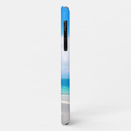 Coques Case-Mate iPhone Caribbean Beach Illustration Nom Modèle (Dos/Gauche)