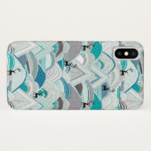 Coques Case-Mate iPhone caribou bleu (Dos (Horizontal))