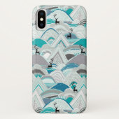 Coques Case-Mate iPhone caribou bleu (Dos)
