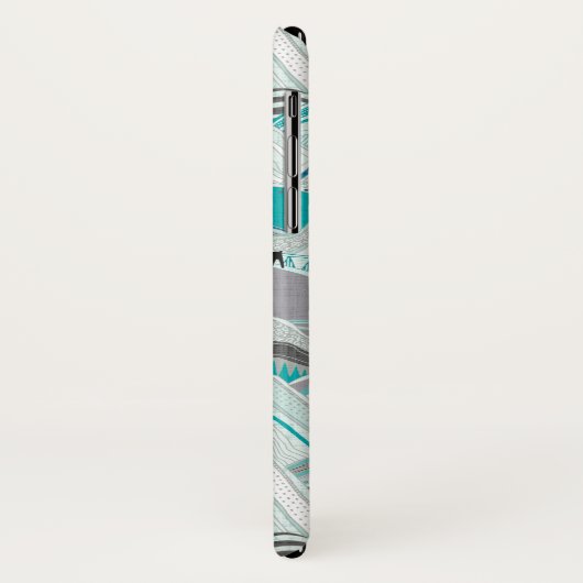 Coques Case-Mate iPhone caribou bleu (Dos/Gauche)