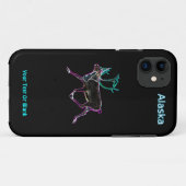 Coques Case-Mate iPhone Caribou électrique - Alaska (Dos (Horizontal))