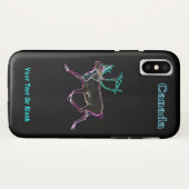 Coques Case-Mate iPhone Caribou électrique - Canada (Dos (Horizontal))