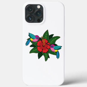 Case-Mate iPhone Case Caricature à fleurs d'Hibiscus - W