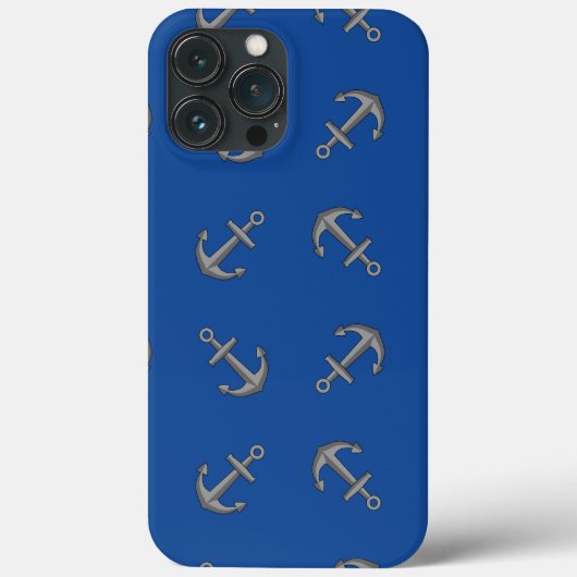 Coques Case-Mate iPhone Caricature Ancre de bateau (Verso)