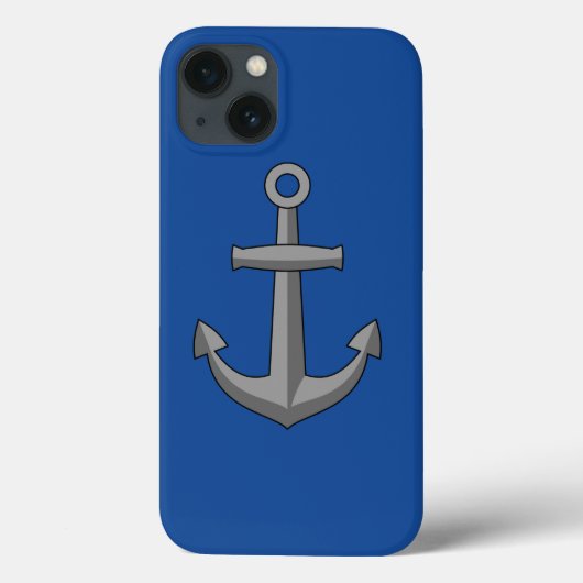 Coques Case-Mate iPhone Caricature Ancre de bateau (Verso)