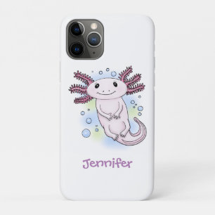 Case-Mate iPhone Case Caricature axolotl rose adorable