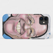 Coques Case-Mate iPhone Caricature de Bernie Sanders (Dos (Horizontal))