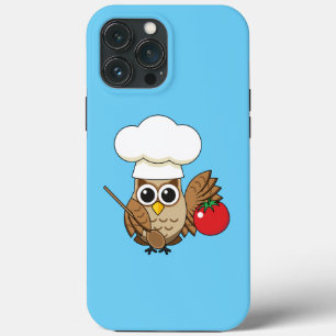 Case-Mate iPhone Case Caricature de Chouette à Cuisine mignonne