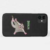 Coques Case-Mate iPhone Caricature de planeur de sucre joyeux (Dos (Horizontal))