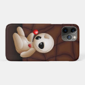 Coques Case-Mate iPhone Caricature de poupée vaudou en amour (Dos (Horizontal))