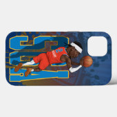 Coques Case-Mate iPhone Caricature de Shai Gilgeous-Alexander (Verso (horizontal))