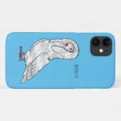 Coques Case-Mate iPhone Caricature d'oiseau pigeon Jacobin (Dos (Horizontal))