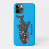 Coques Case-Mate iPhone Caricature joli requin baleine joyeux (Dos)