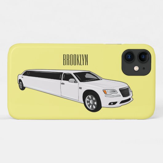 Coques Case-Mate iPhone Caricature limousine (Dos (Horizontal))