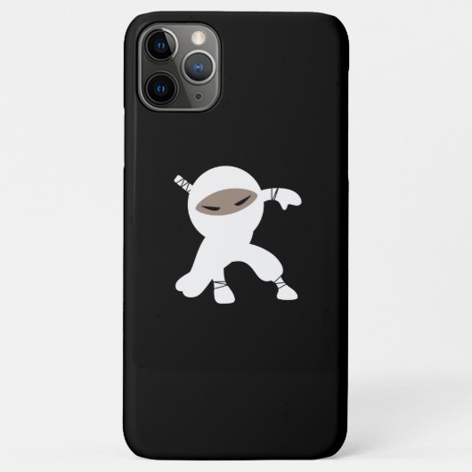 Coques Case-Mate iPhone Caricature Petit Guerrier Ninja (Dos)