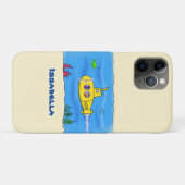 Coques Case-Mate iPhone Caricature sous-marine joyeuse (Dos (Horizontal))