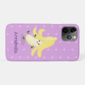 Coques Case-Mate iPhone Caricature sur la banane de Cute kawaii (Dos (Horizontal))