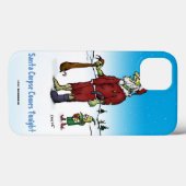 Coques Case-Mate iPhone Caricature Zombie de père Noël Corpse (Verso (horizontal))
