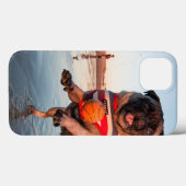 Coques Case-Mate iPhone Carlin à la plage (Verso (horizontal))