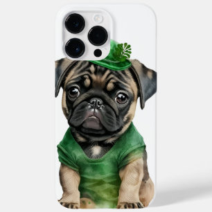 COQUE POUR POUR iPhone 14 PRO MAX CARLIN ADORABLE EN COULEUR D'EAU REPOUSSÉ EN VERT