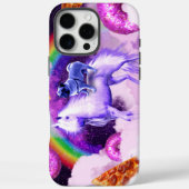 Coques Case-Mate iPhone Carlin arc-en-ciel dans l'espace chevauchant une l (Verso)