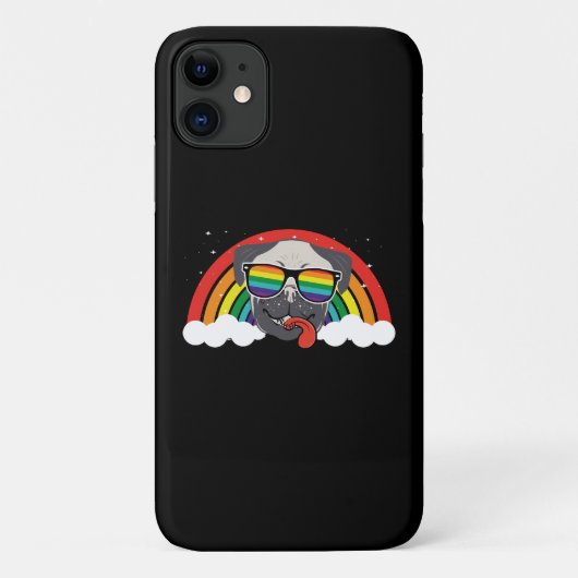 Coques Case-Mate iPhone Carlin arc-en-ciel mou (Dos)