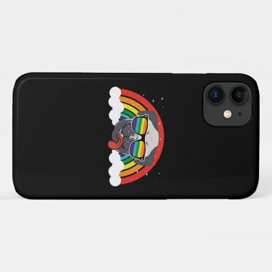 Coques Case-Mate iPhone Carlin arc-en-ciel mou (Dos (Horizontal))