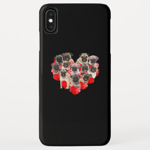 Case-Mate iPhone Case Carlin de jour de la Saint Valentin Chien Coeur Ch