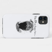 Coques Case-Mate iPhone Carlin Joyeux visage (Dos (Horizontal))