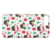 Coques Case-Mate iPhone Carlin mignon de Noël (Dos (Horizontal))