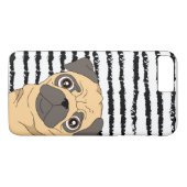 Coques Case-Mate iPhone Carlin noir blanc rayé (Dos (Horizontal))