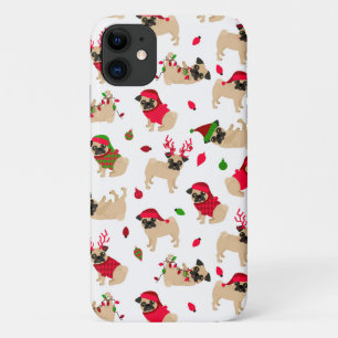 Case-Mate iPhone Case Carlins de Noël blanc