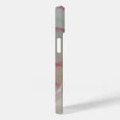 Coques Case-Mate iPhone Carnation blanche et rose (Verso / Droite)