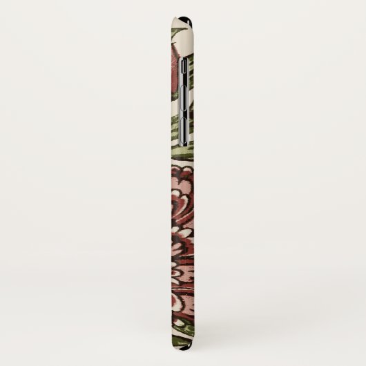 Coques Case-Mate iPhone Carnation Carrelage Fleur Antique Art Rustique (Dos/Gauche)