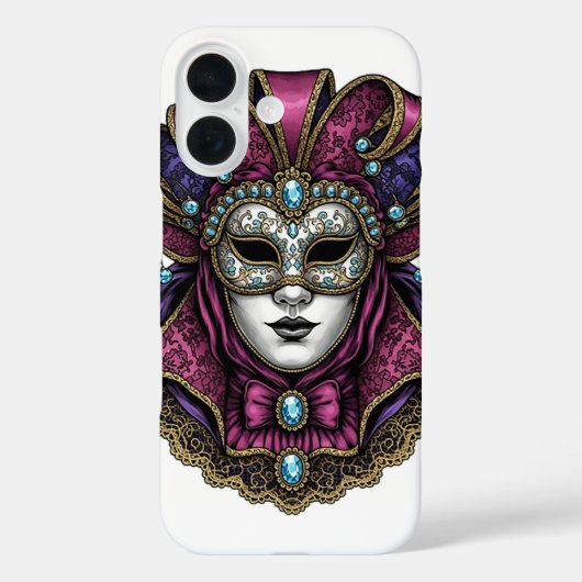 Coques Case-Mate iPhone Carnaval de Venise (Verso)