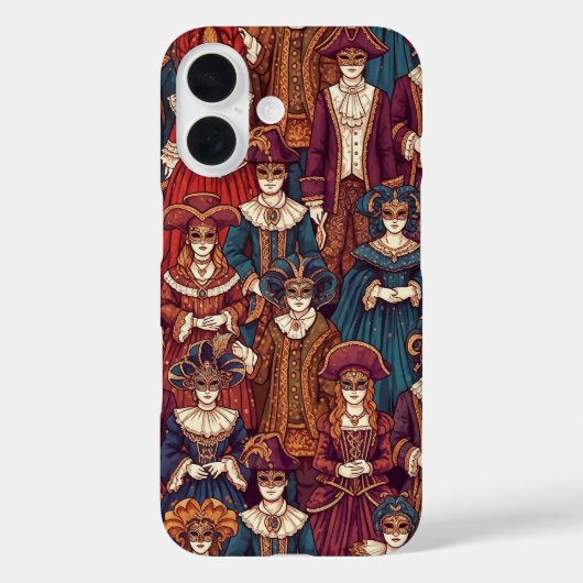 Coques Case-Mate iPhone Carnaval de Venise (Verso)