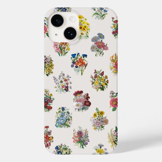 Coques Case-Mate iPhone Carnaval des fleurs (Verso)