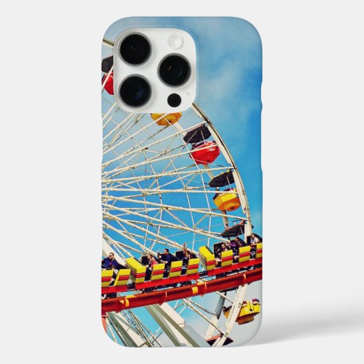 Coques Case-Mate iPhone Carnaval ferris roue et rouleau dessous de verre p (Verso)